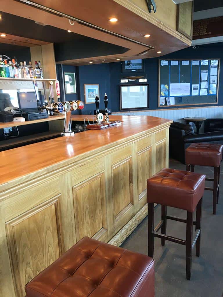 Revarnished bar